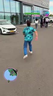 Реклама от Казахов в стиле GTA Vice City Источник: 🤔 авто