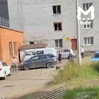 Лихач на жиге снёс бампер 