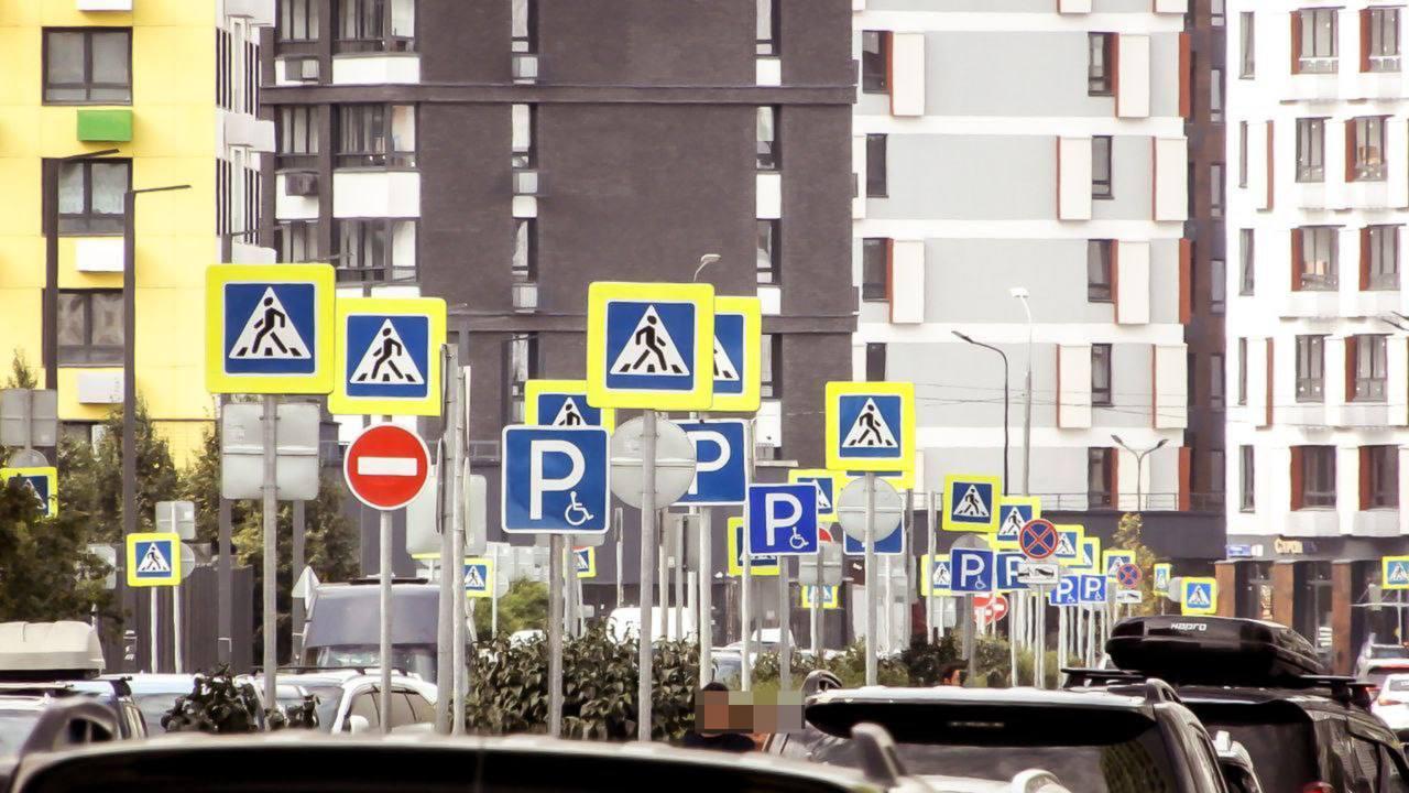 В ЖК «Бунинские луга» у каждого жителя есть свой пешеходный переход. 🇷🇺...