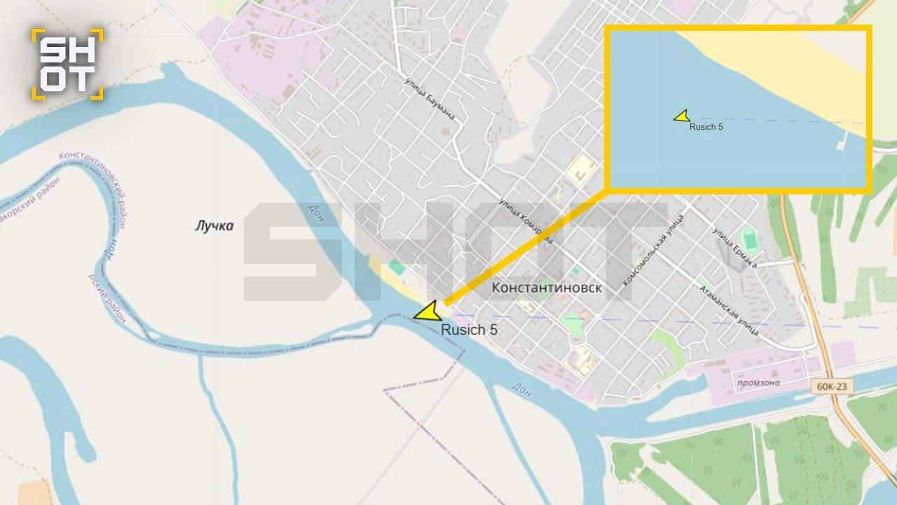 Судно с пшеницей терпит бедствие в Ростовской области. На борту более 10 членов экипажа