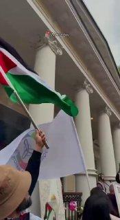 Тем временем в Москве прошел пропалестинский митинг. Судя по всему,...