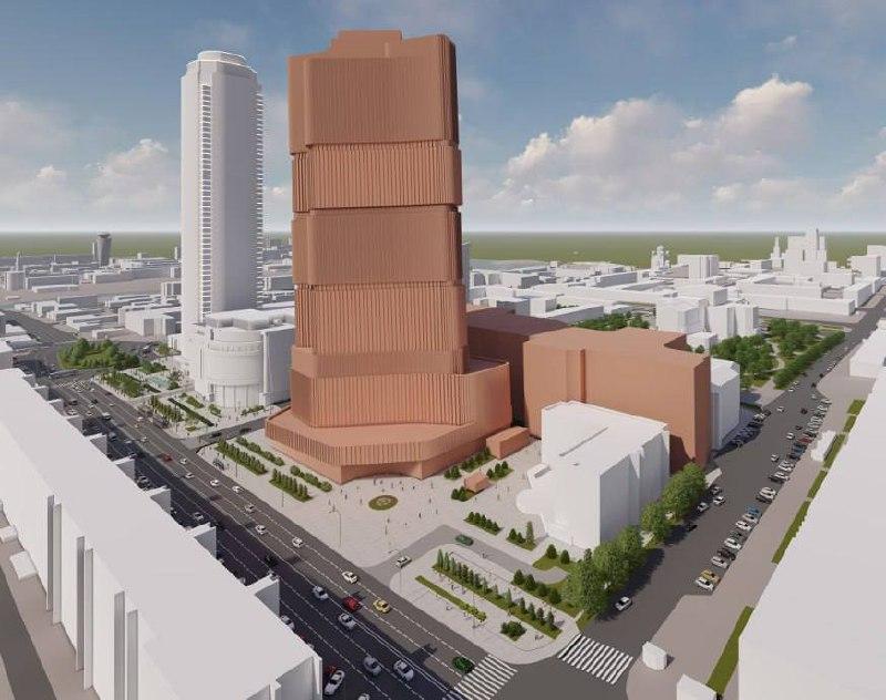 У Оперного театра возобновится строительство небоскрёба Opera Tower. Проект...