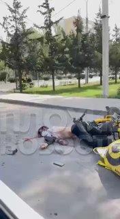 В Бишкеке бетономешалка раздавила курьера службы 