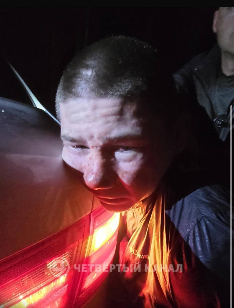 Появились кадры задержания 24-летнего Александра Черепанова*, сбежавшего из СИЗО-1
