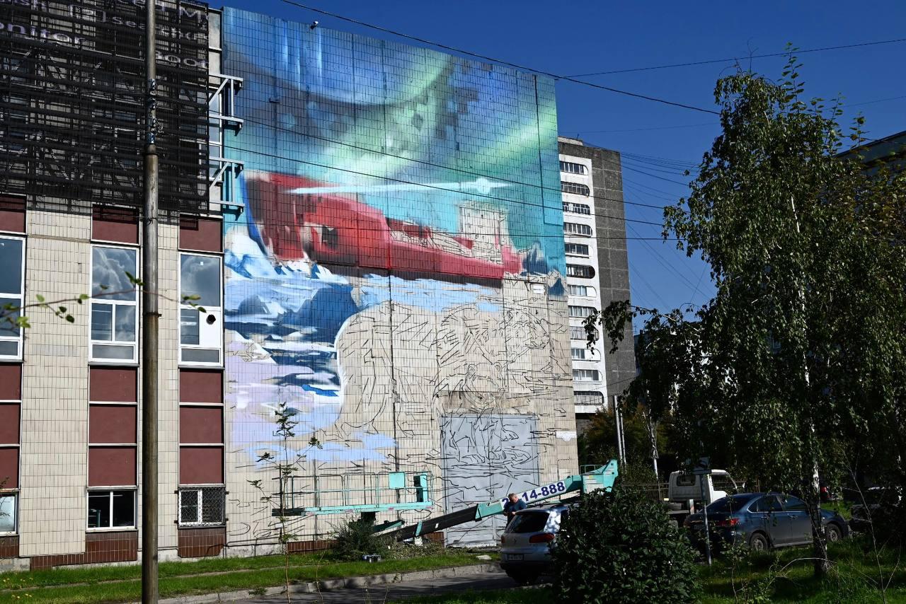 В Красноярске появится новый мурал