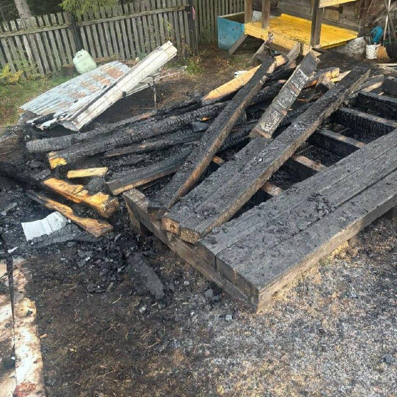 В деревне Малый Кускун дачный отдых обернулся пожаром. В воскресенье вечером...