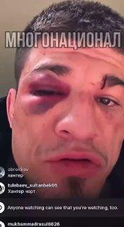 Чеченский боец опозорился, не сумев по-мужски признать поражение На поп-ММА...