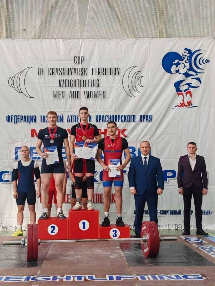 Наши чемпионы! Канские тяжелоатлеты завоевали три золота на краевом...