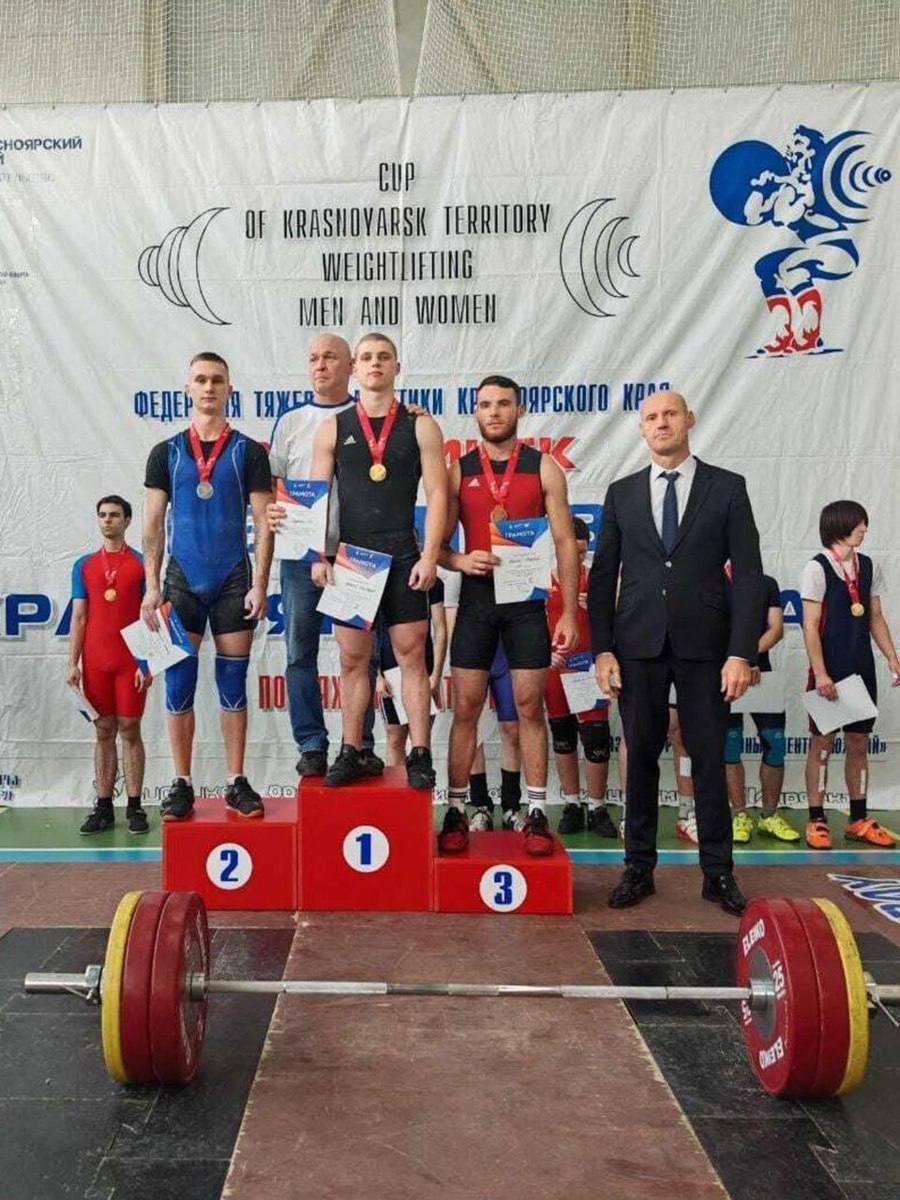 Наши чемпионы! Канские тяжелоатлеты завоевали три золота на краевом...