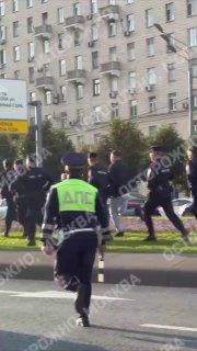Скорая помощь перевернулась на Кутузовском проспекте. ДТП с участием кареты...
