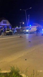 Вечерняя авария на Павших Коммунаров. Все произошло в понедельник, в районе...