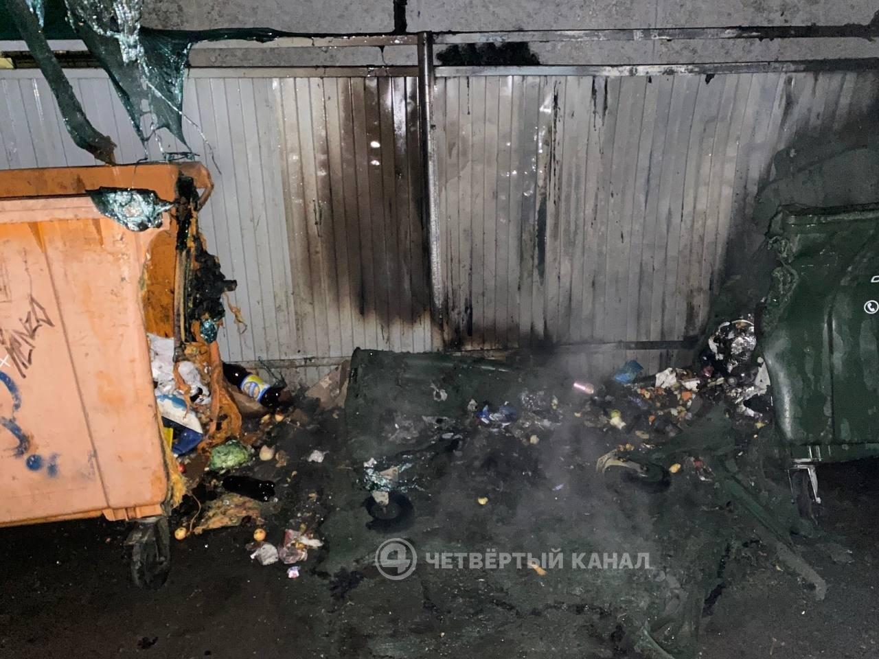 Мусорка взорвалась самоликвидировалась на Уралмаше