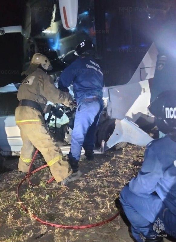 Три человека погибли в ДТП с автобусом Белгород—Москва на трассе М‑2