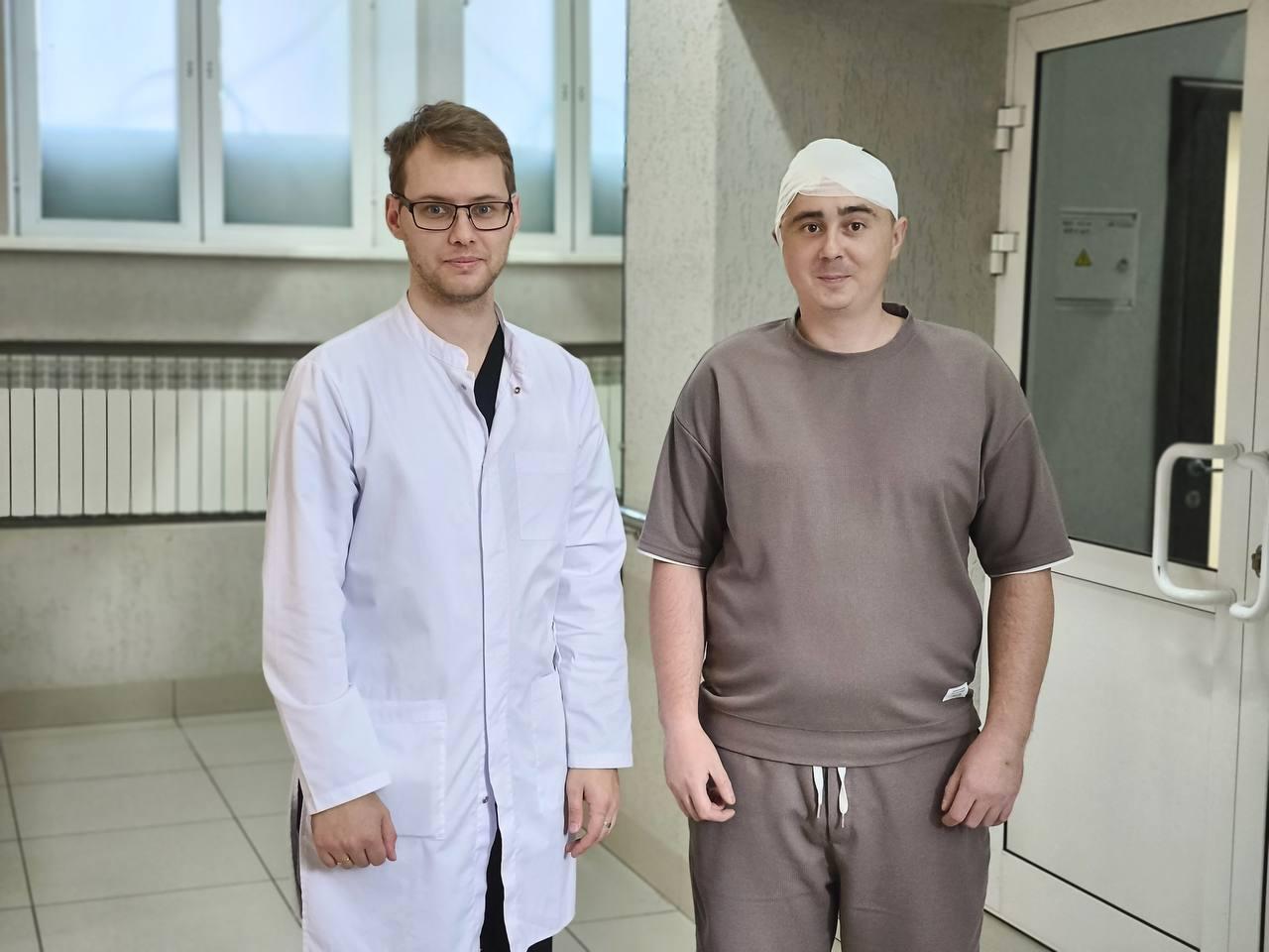 Не было половины головы