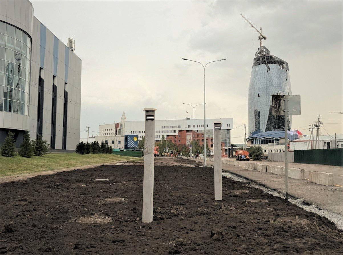 Улица Мичурина полностью готова к движению. На участке возле музейно-...