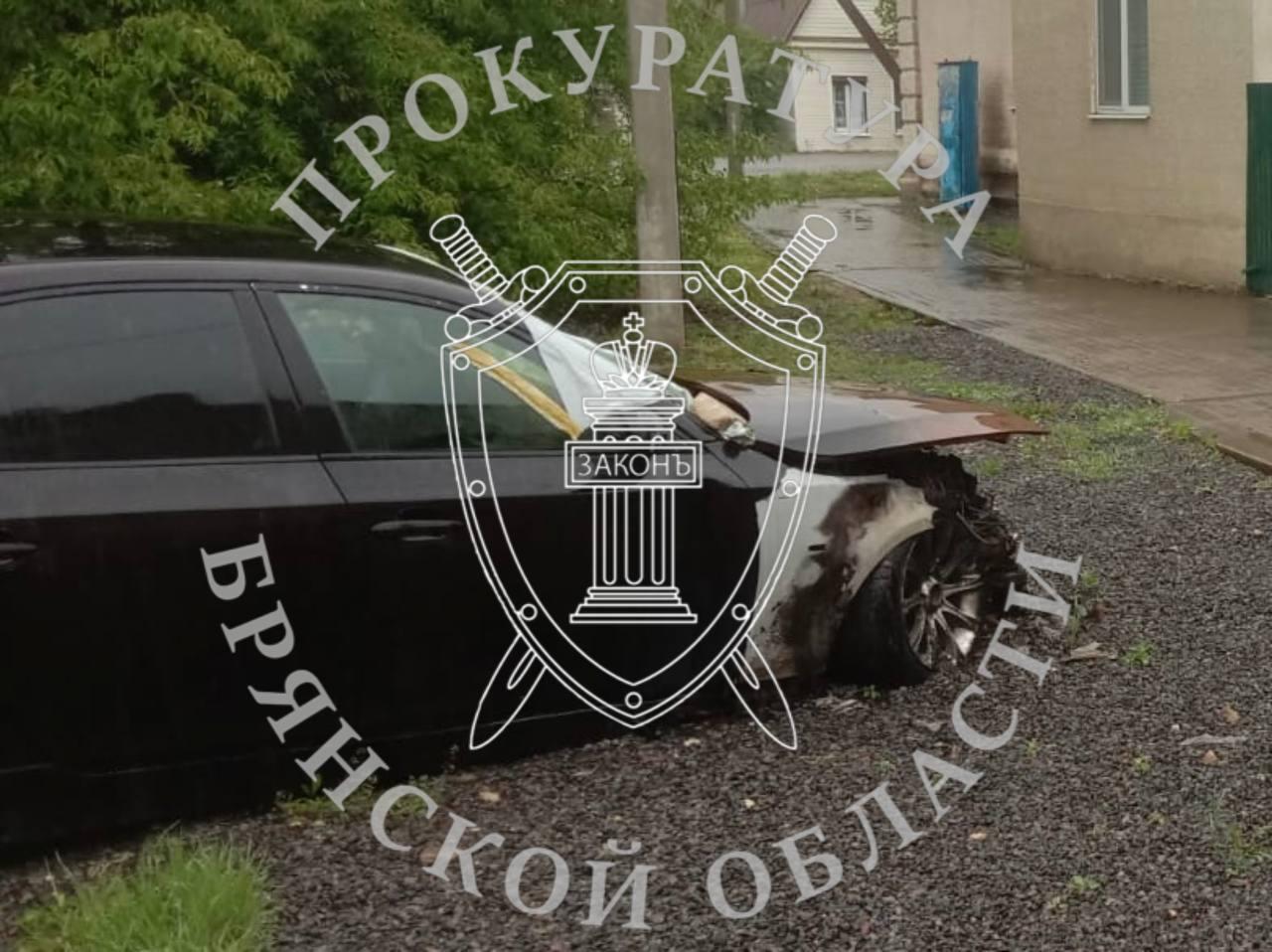 В Новозыбкове осуждены поджигатели автомобиля