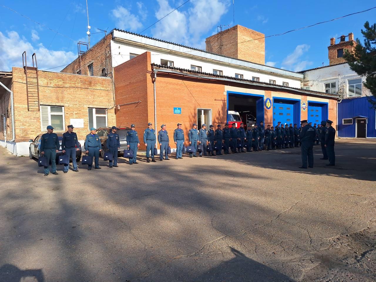 В Красноярском крае в 10-м пожарно-спасательном отряде ФПС ГПС состоялась...
