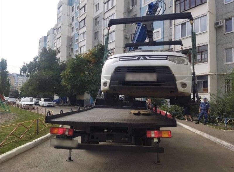 Оренбуржье: за долг по транспортному налогу 400 тыс. ₽ арестован Mitsubishi Outlander