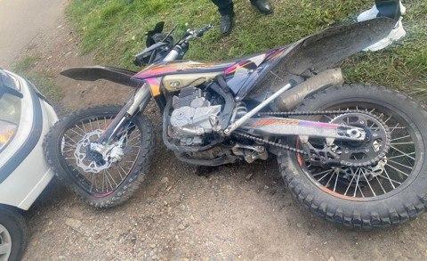 В Черногорске в результате ДТП пострадали несовершеннолетние водитель и пассажир мотоцикла