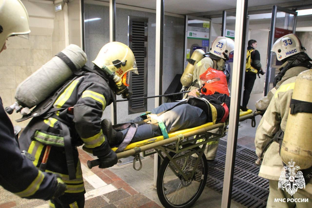 В Новосибирске прошли ночные учения в метро