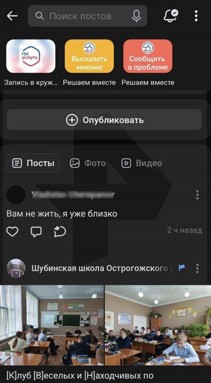 «Скоро вы все умрёте, я иду за вами»: подросток с ножами и молотком планировал напасть на школу в Воронежской области