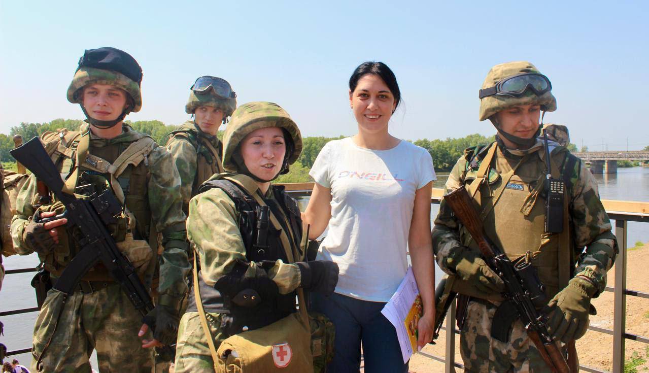 Курсанты военно-спортивного клуба МБУ «ФСК «Текстильщик»...