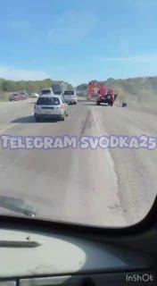 🗣В Приморье на трассе произошло страшное ДТП — погибли два человека, Жигули...