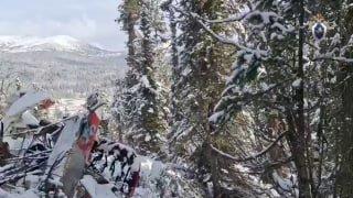 В СК на транспорте опубликовали видео с места крушения Ан-2 в Красноярском крае