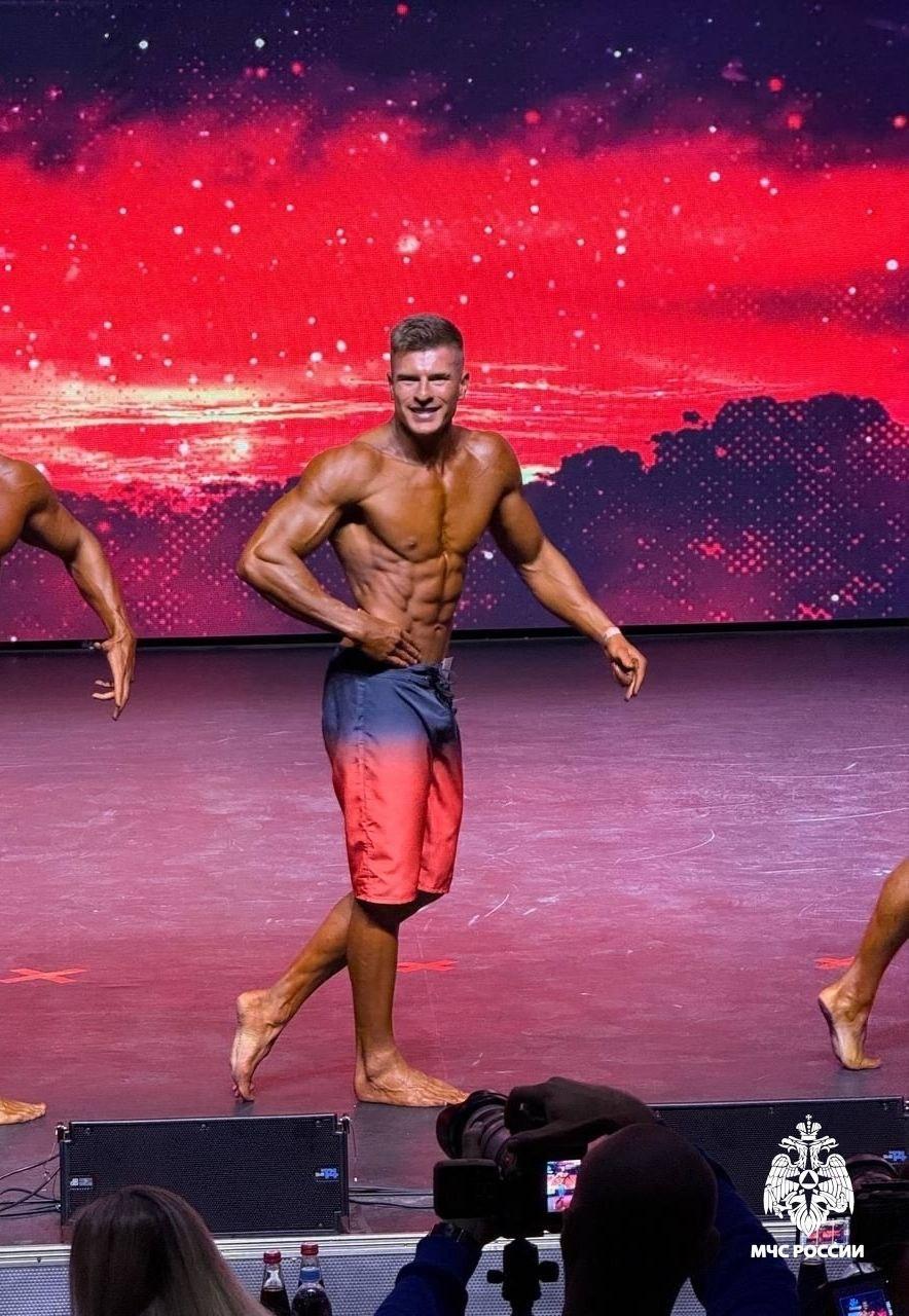 Пожарный из Борисовки выиграл открытый чемпионат Белгорода по бодибилдингу