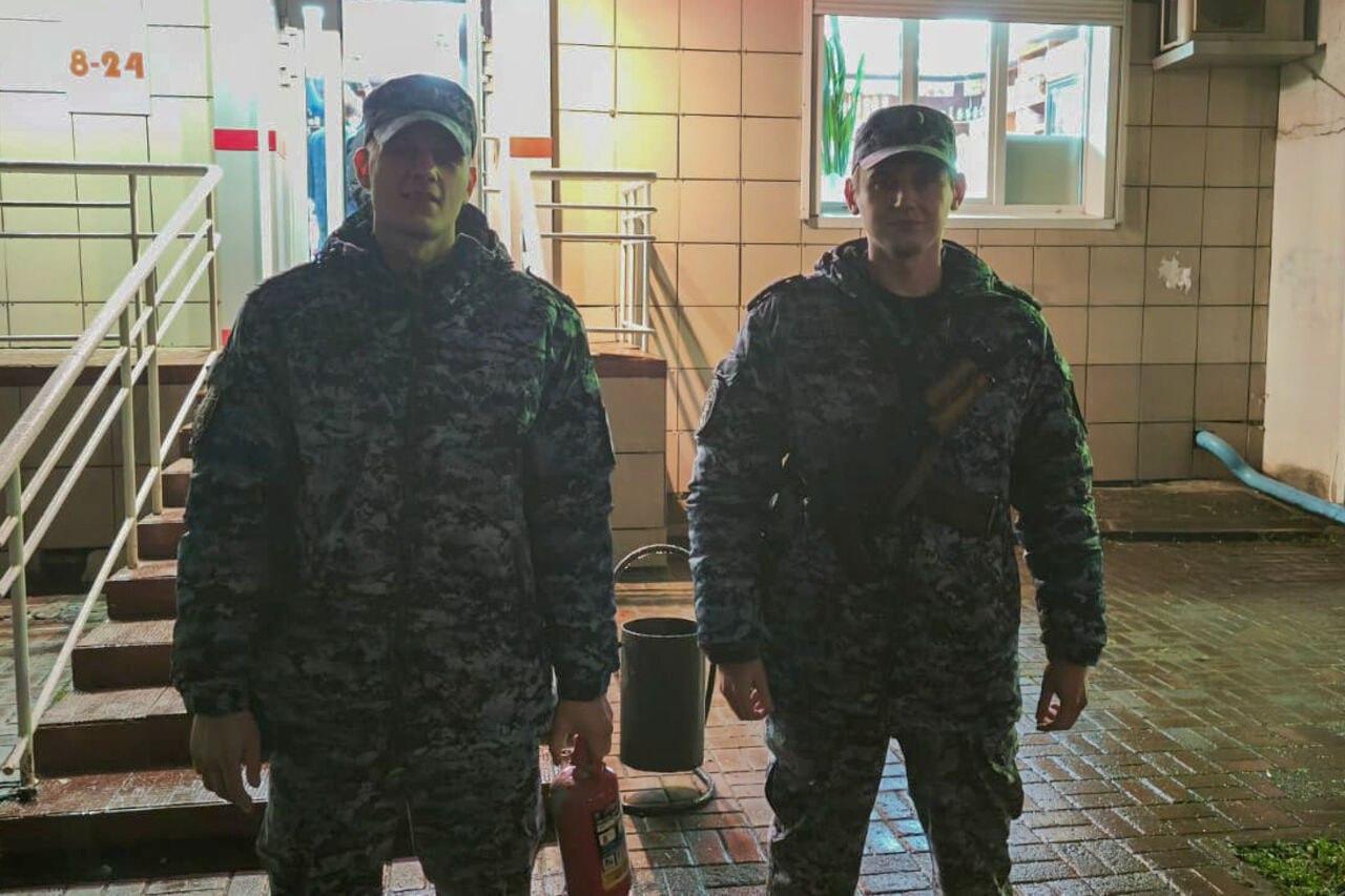 Магазин загорелся в Кемерове
