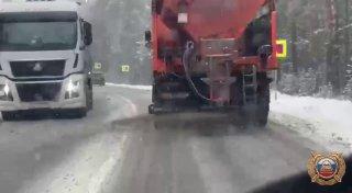 Движение на Култукском тракте могут ограничить из-за снега