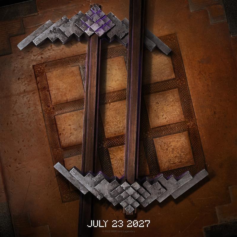 Фильм «Minecraft 2»» официально  выйдет 23 июля 2027 года.