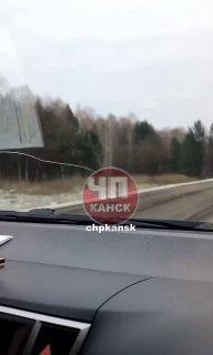 Появились подробности ночного пожара на трассе перед Иланским.