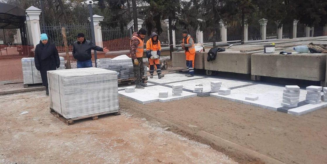 Благоустройство площади у танка в Иркутске возобновили с новыми подрядчиками