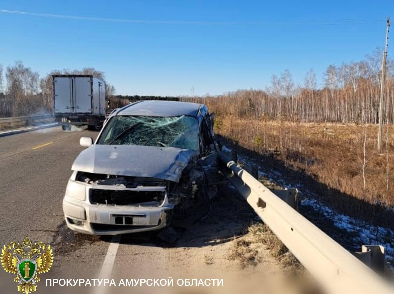 В Приамурье более 40 вахтовиков пострадали в ДТП со служебным автобусом.