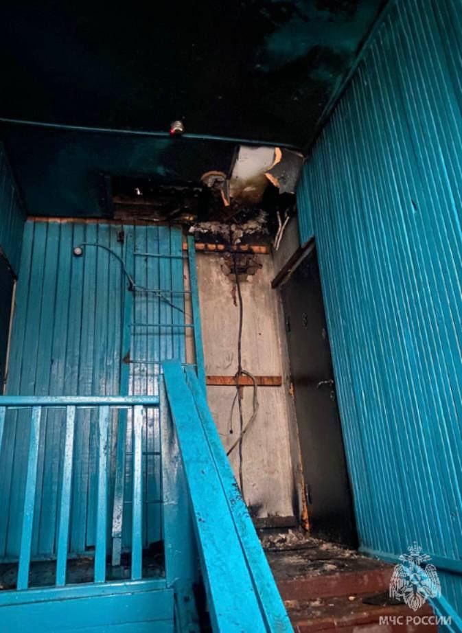 Два человека спасены на пожаре в Нижнеудинске