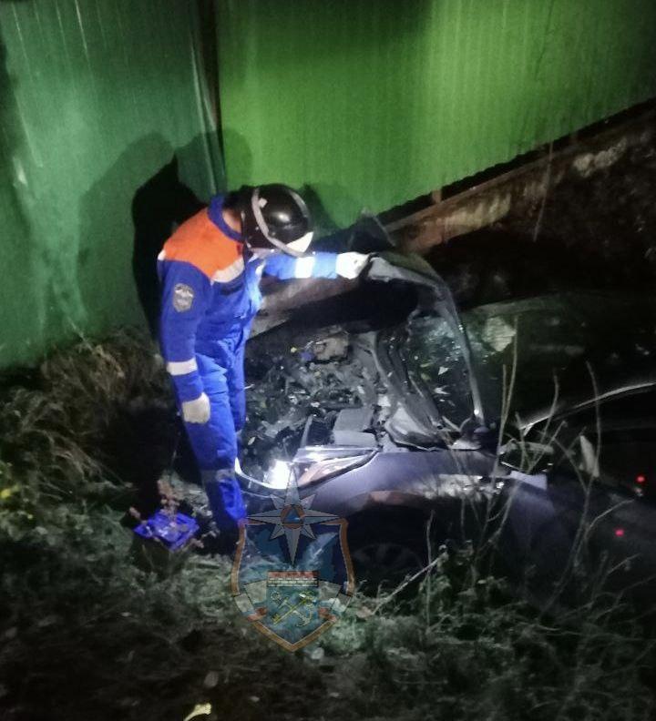 Водитель Hyundai разбился в ДТП в Ленобласти