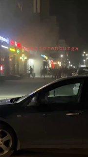 Ночью пожар в кафе «Русские блины» на Пролетарской, 294