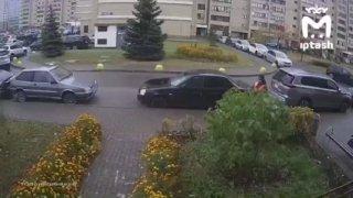 Мужчина гонялся за дворником с пистолетом в Набережных Челнах