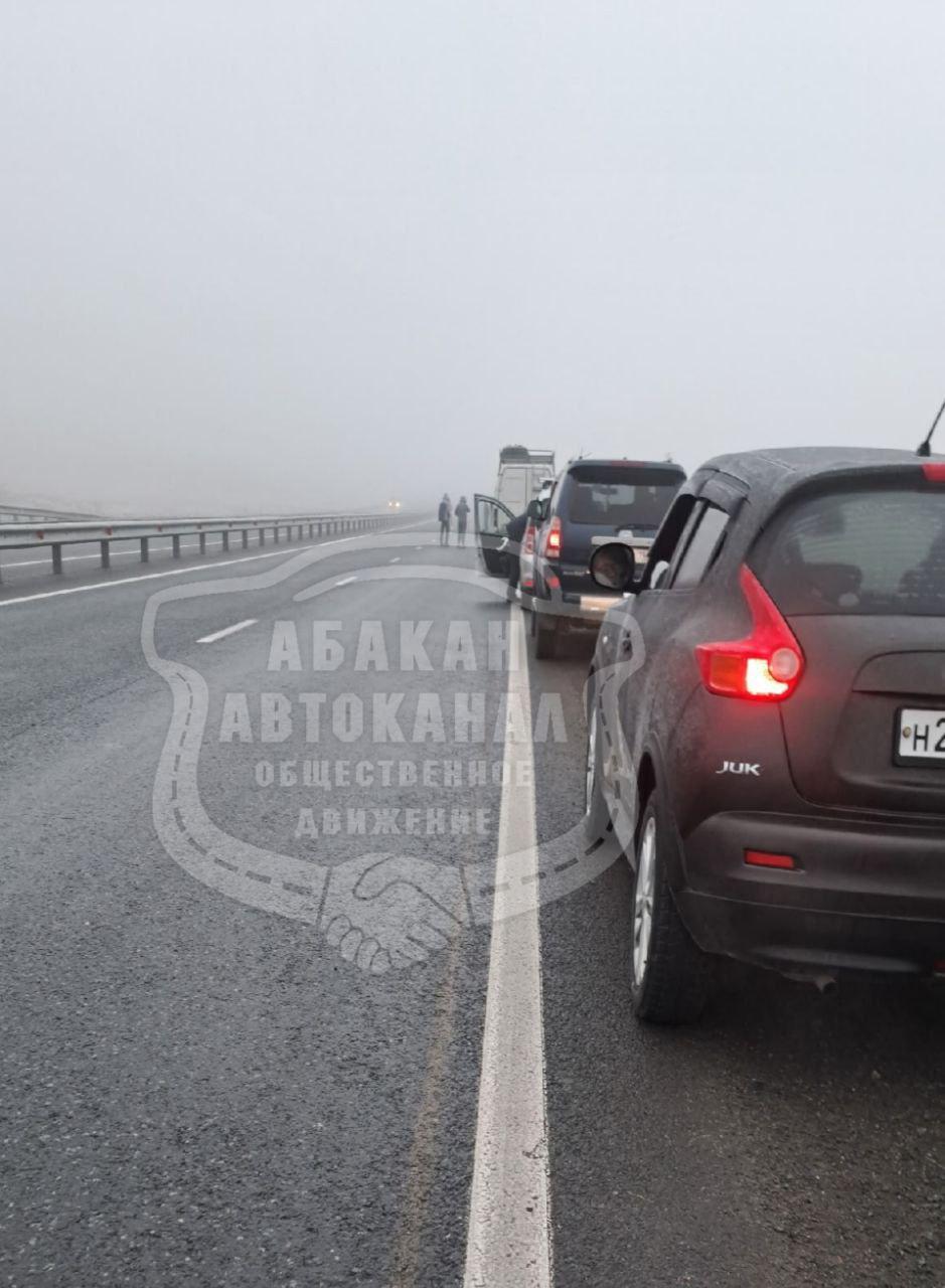 Госавтоинспекция Хакасии работает рядом с Пригорском — дорога очень...