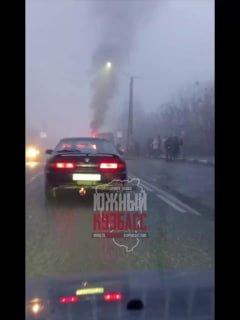 Сегодня около 7:50 утра в Мысках загорелся автобус, сообщает очевидец....