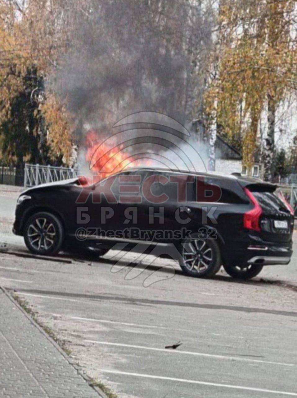 Дрон атаковал автомобиль в Погарском районе, — сообщают очевидцы