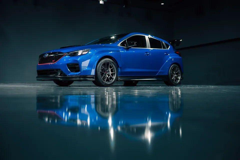 Subaru выкатила новую версию WRX STI — это концепт Performance-B STI, созданный на базе актуальной Impreza.