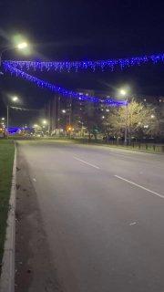 Иллюминацию зажгли в Саяногорске. Первой коммунальные службы подсветили...