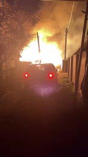 Сегодня ночью в Новосибирске произошел очередной пожар