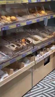 В отделе с выпечкой Пятерочки на Героев Революции появился свой контактный зоопарк