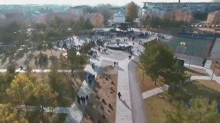 В Белово более пятисот человек вышли водить хоровод.