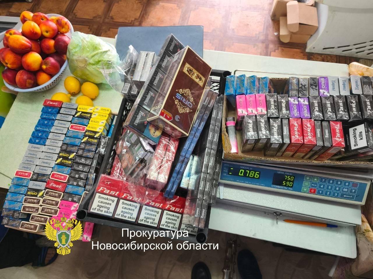 Владелец торговой точки в Здвинском районе попал в поле зрения силовиков, коммерсант торговал сомнительным алкоголем и сигаретами