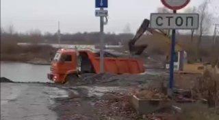 В следующем году наплавной мост станет длиннее на одну секцию