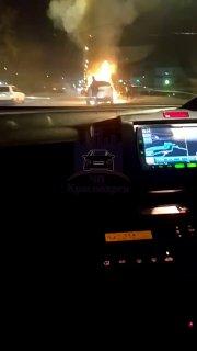 На Северном шоссе во время движения загорелся автомобиль «Мазда». 🌇 Источник:...